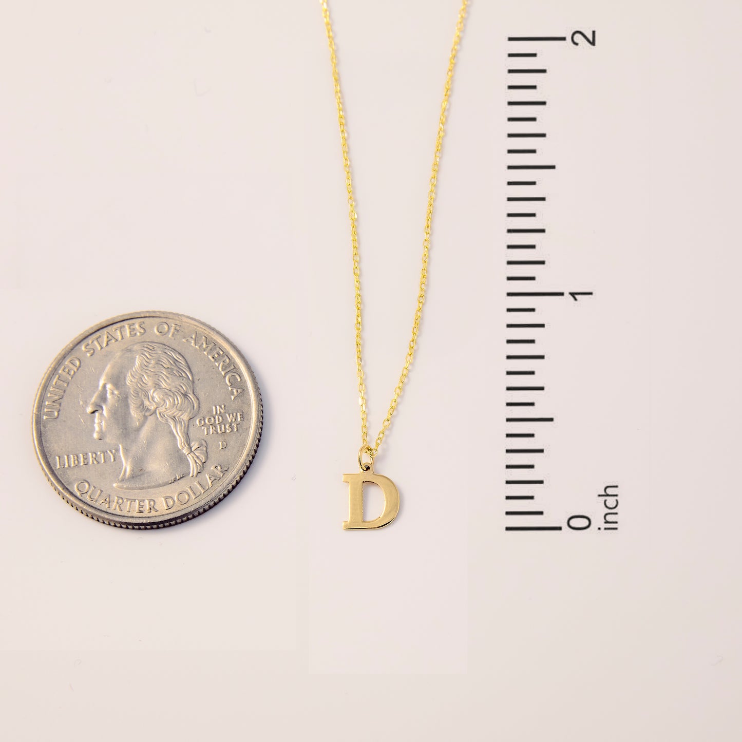 Script Letter Pendant