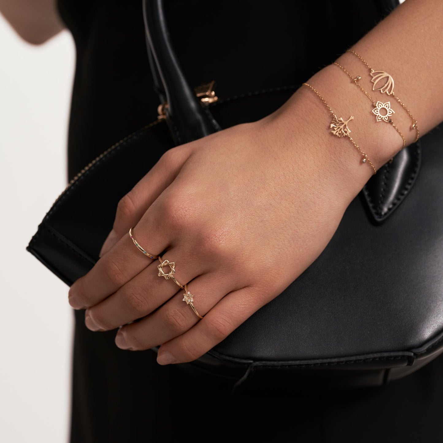 Personalized Multi-Stone Birthstone Mother's Ring