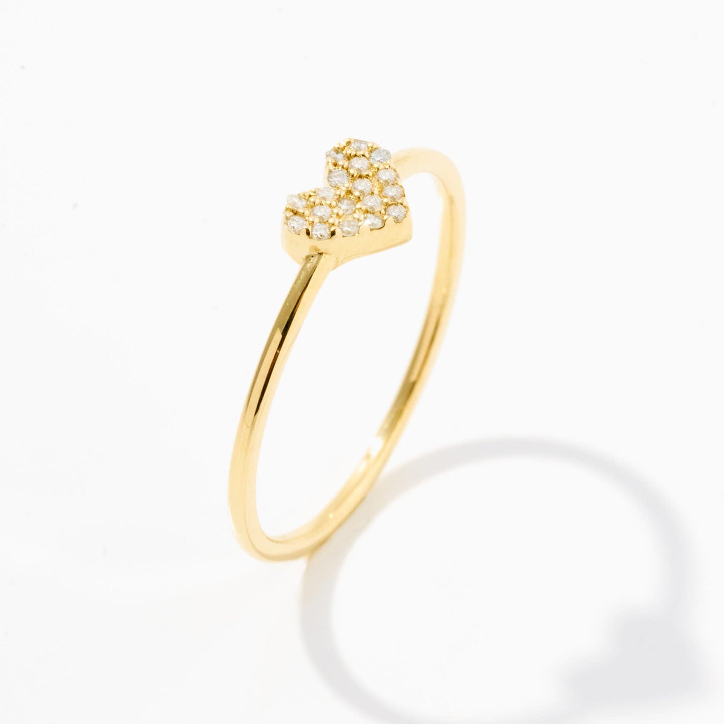 Diamond Heart Ring