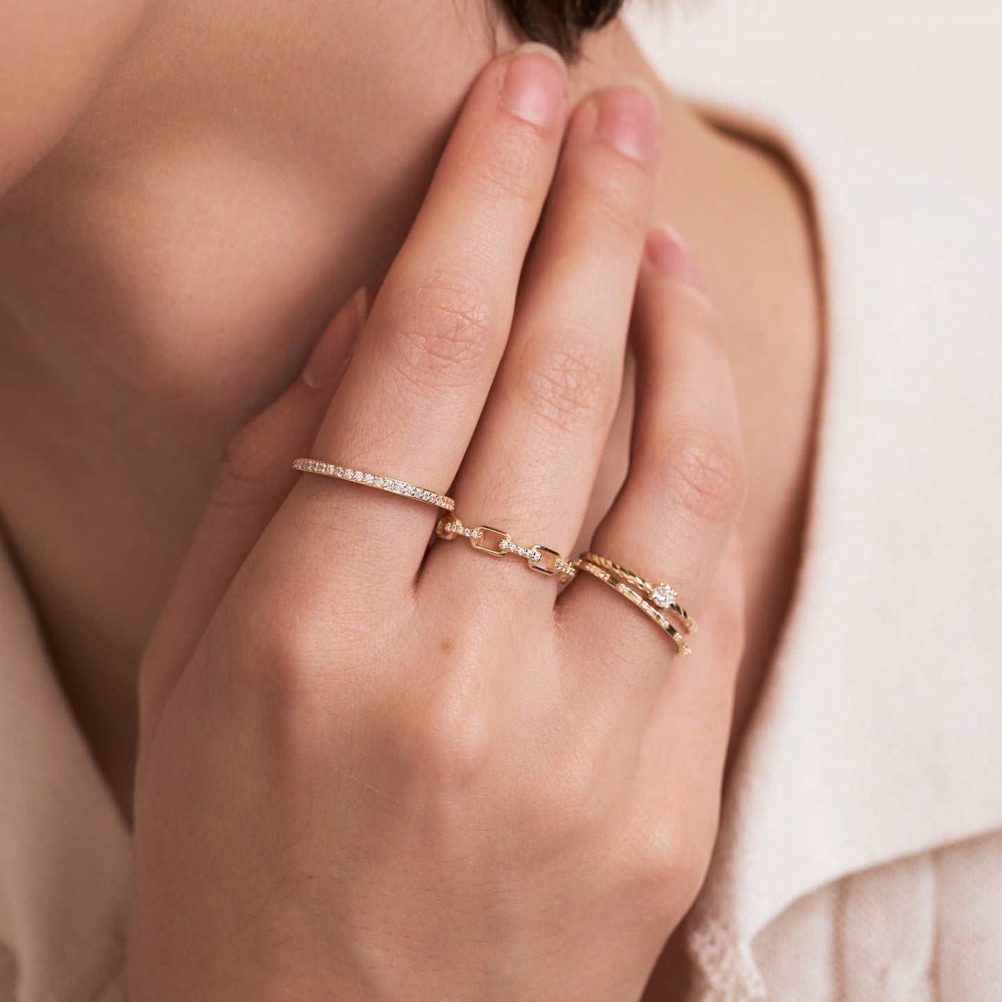 Full Eternity Diamond Ring