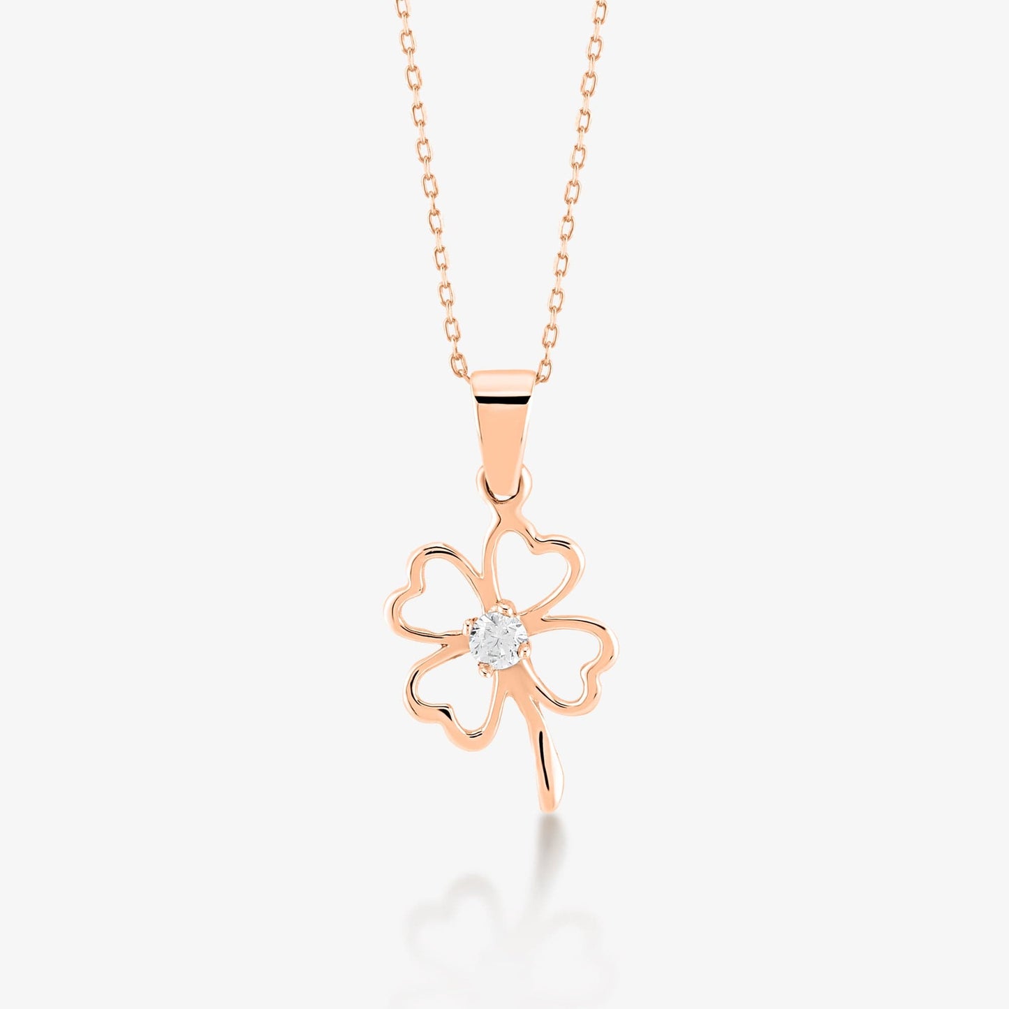Four Leaf Clover Pendant Necklace