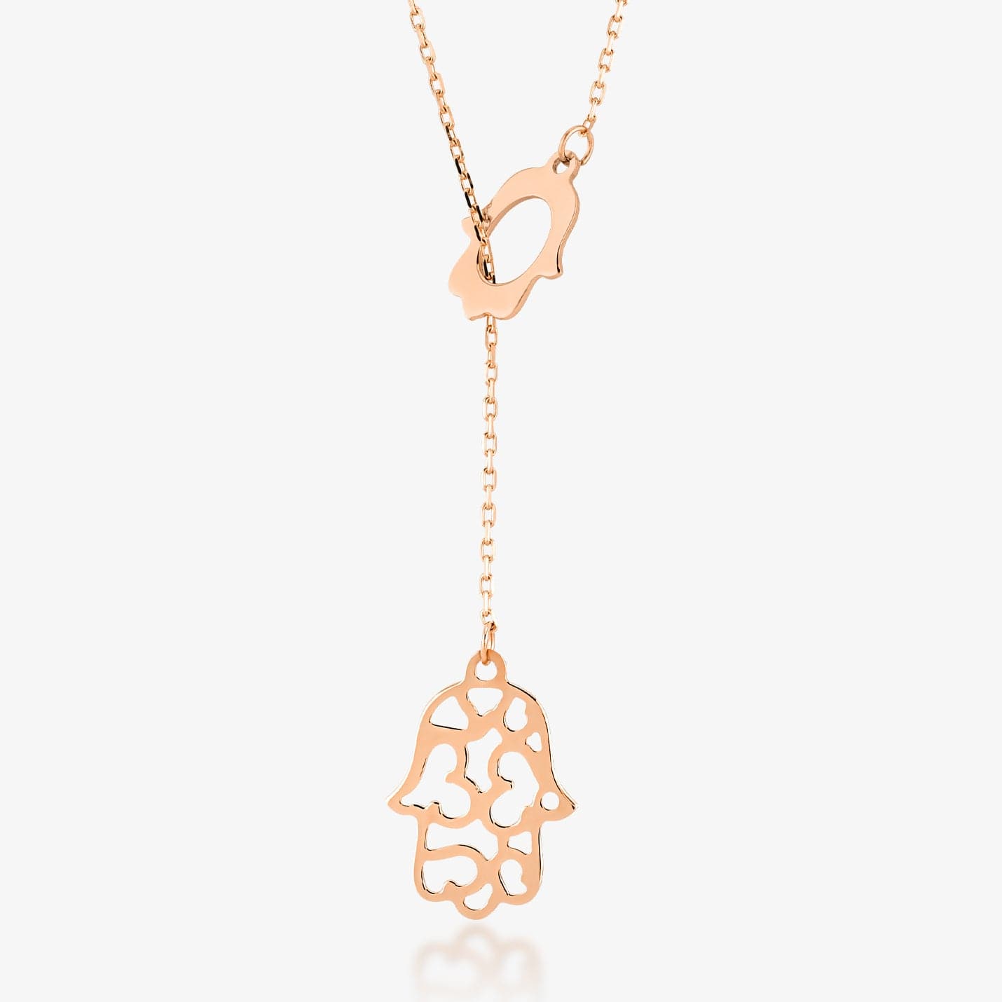 Hamsa Lariat Necklace