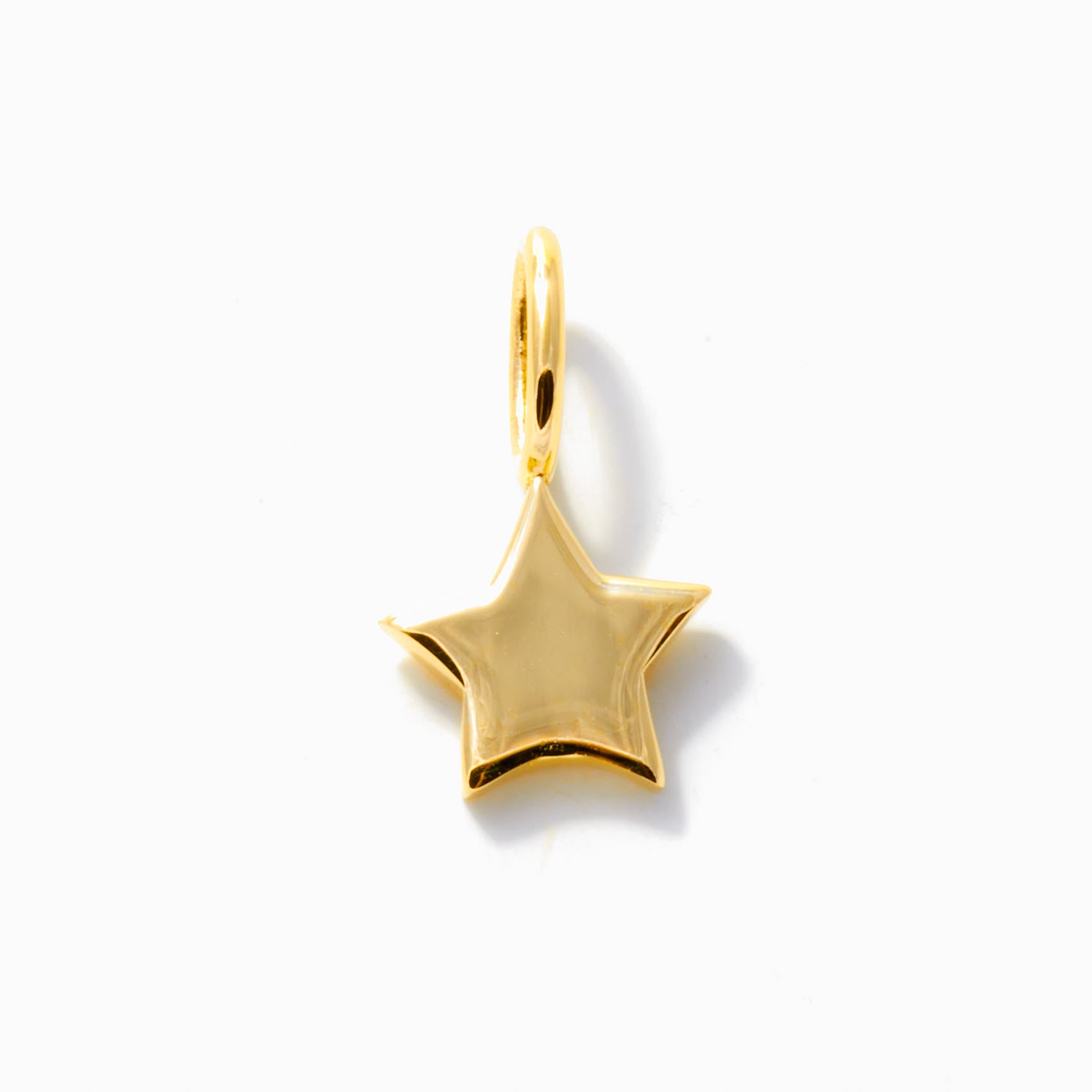 Dainty Star Charm in 14K Solid Gold, Women by GELIN – Gelin Diamond