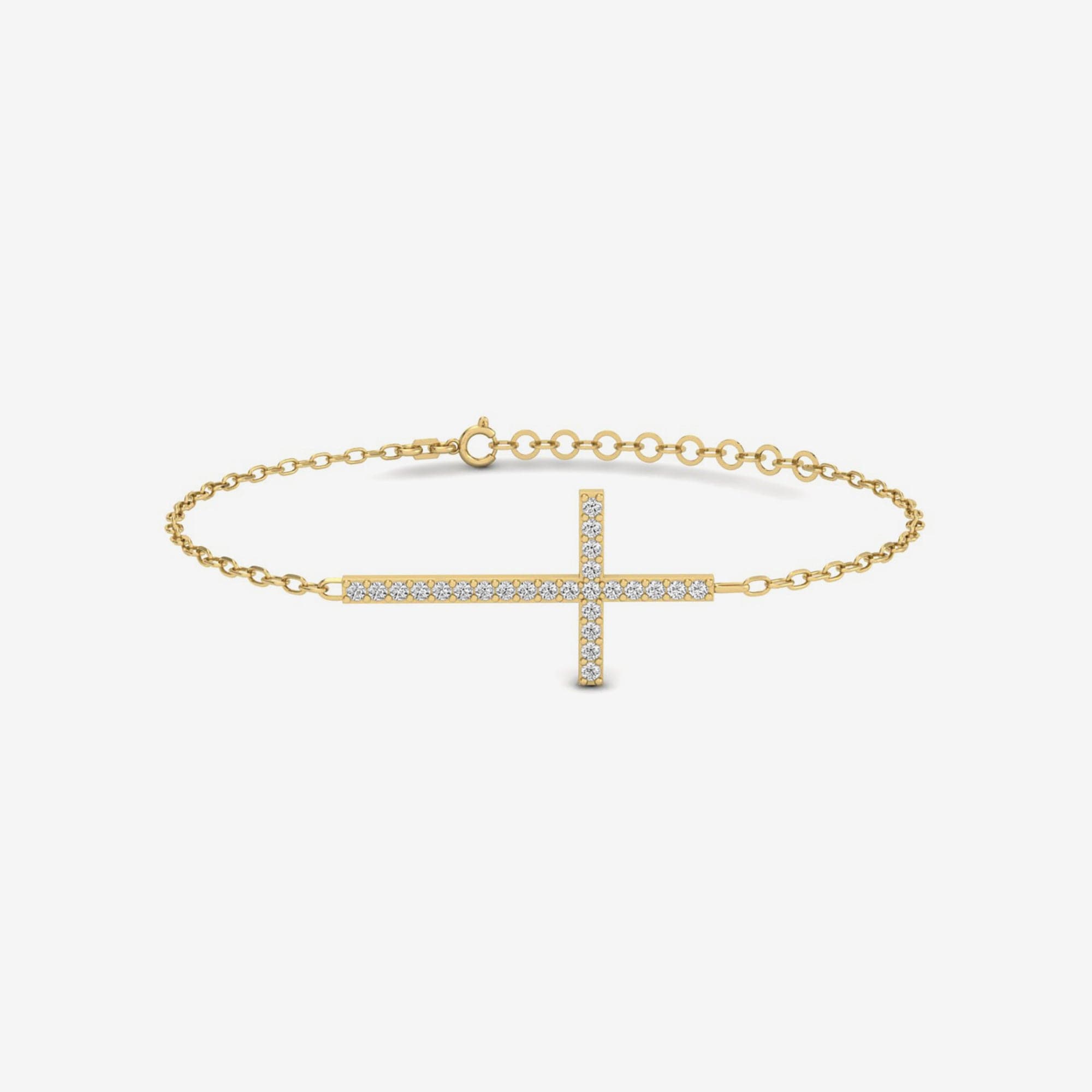9ct Yellow Gold Diamond Cut Chain Bracelet By Hurleyburley 9ct Yellow Gold Diamond Cut Chain Bracelet By Hurleyburley