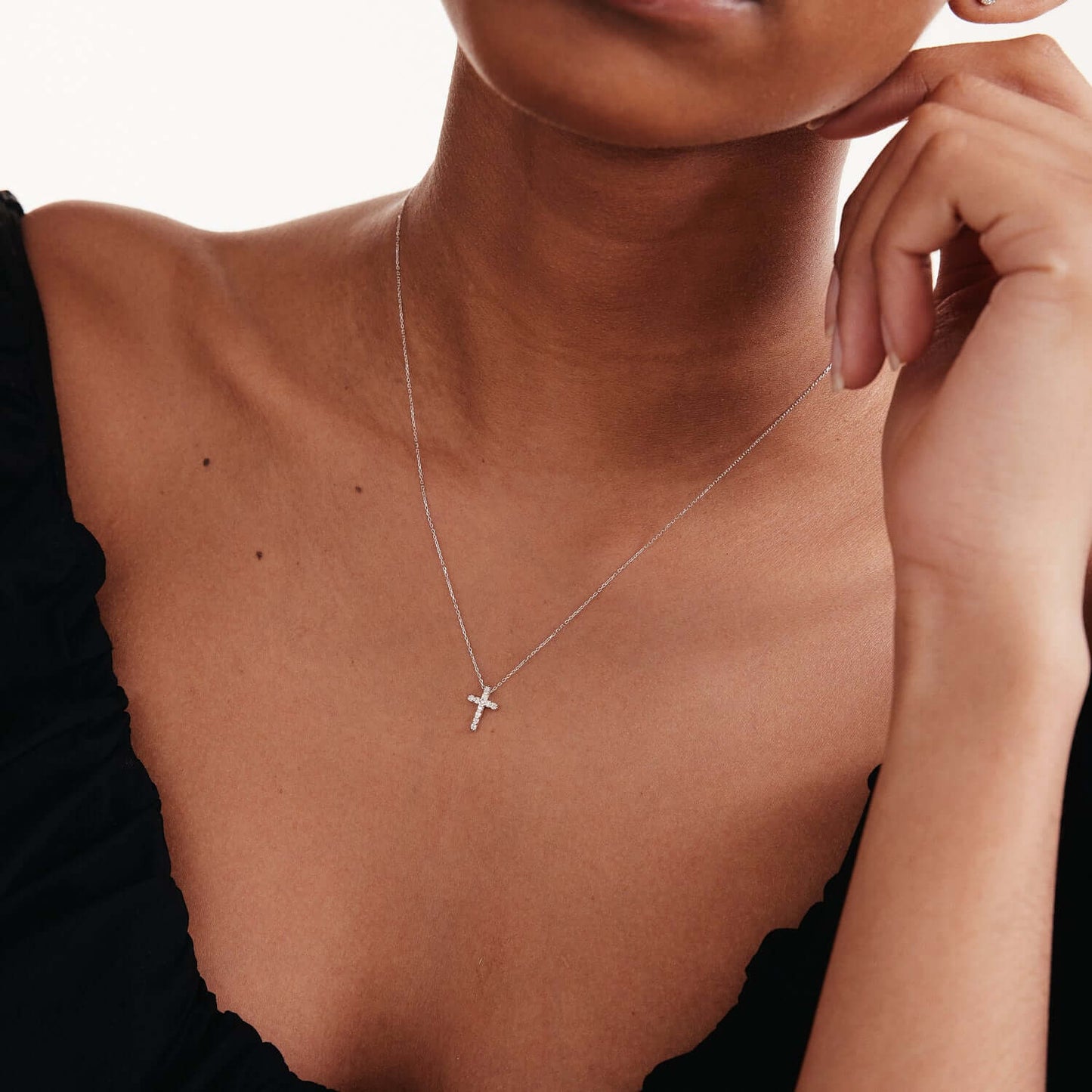 Diamond Cross Necklace