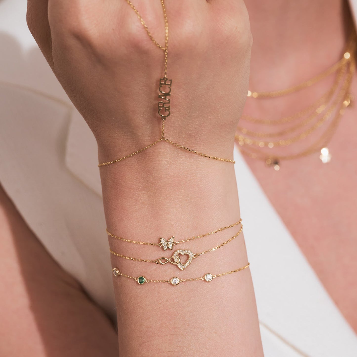 Butterfly Diamond Bracelet