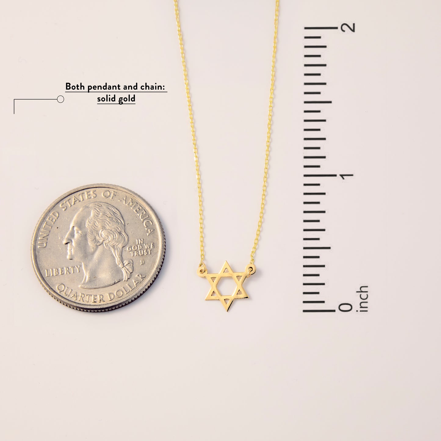 Jewish Star Necklace