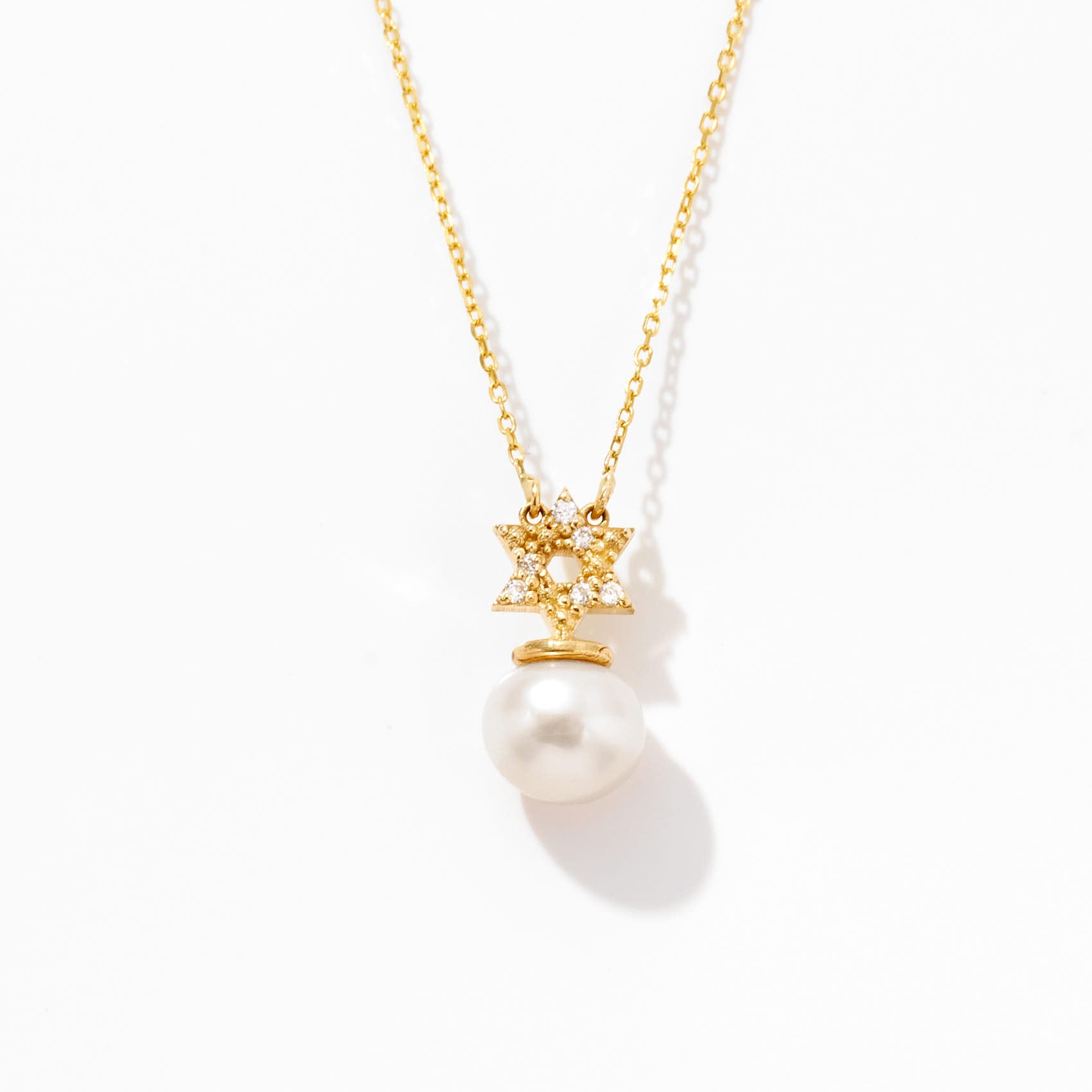 Good Pearl 14k solid gold pendant