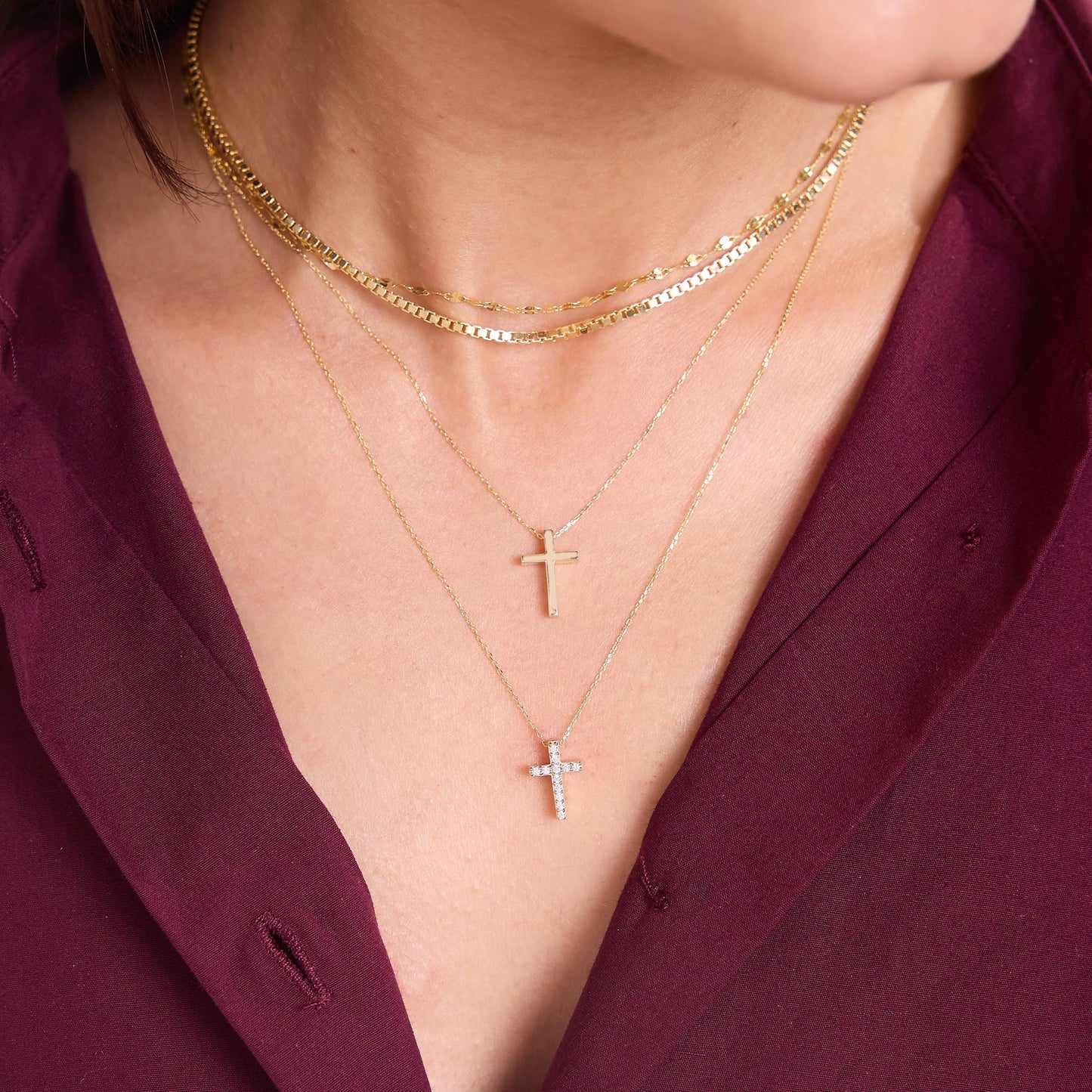 Dainty Cross Necklace