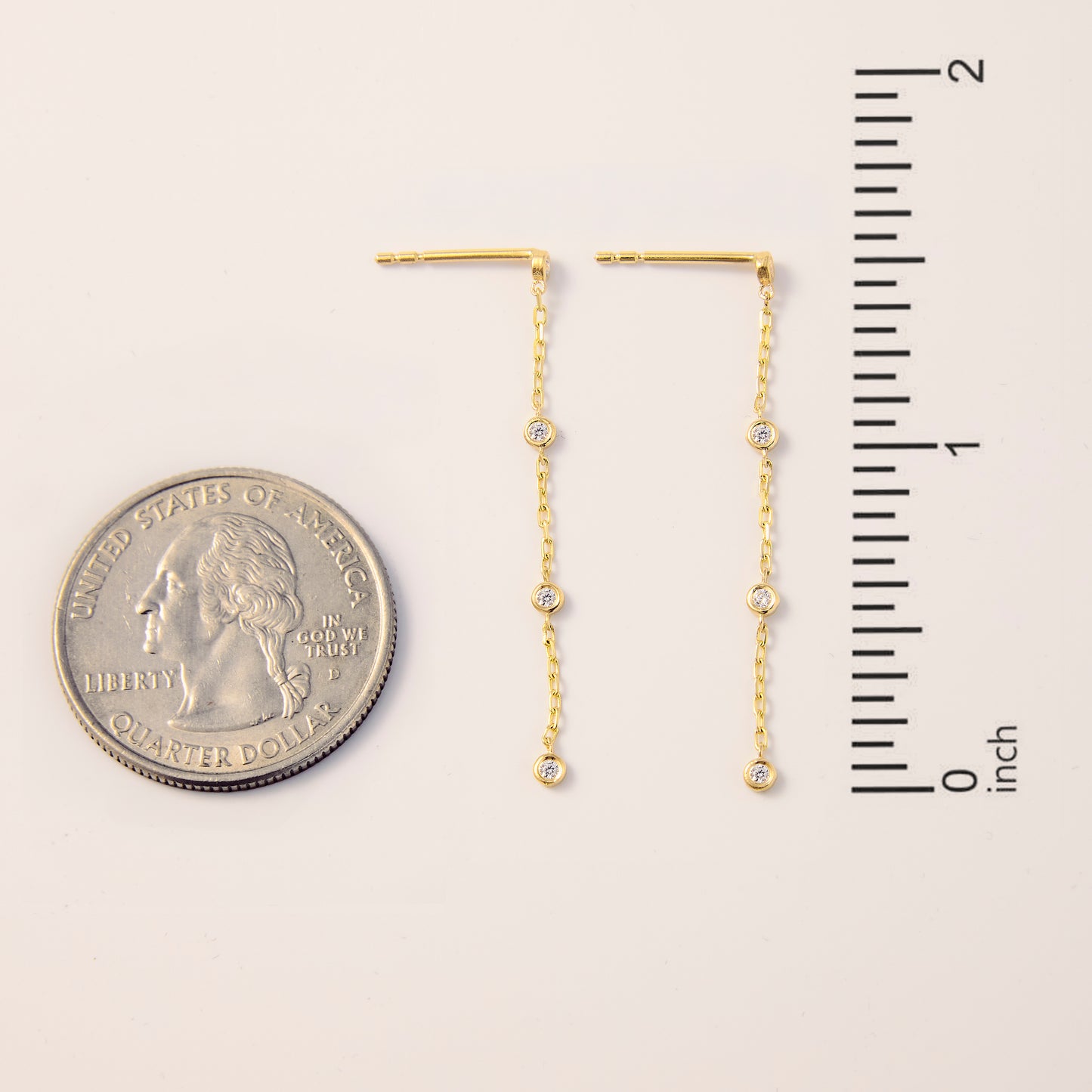 Diamonds by the Yard Drop Earrings