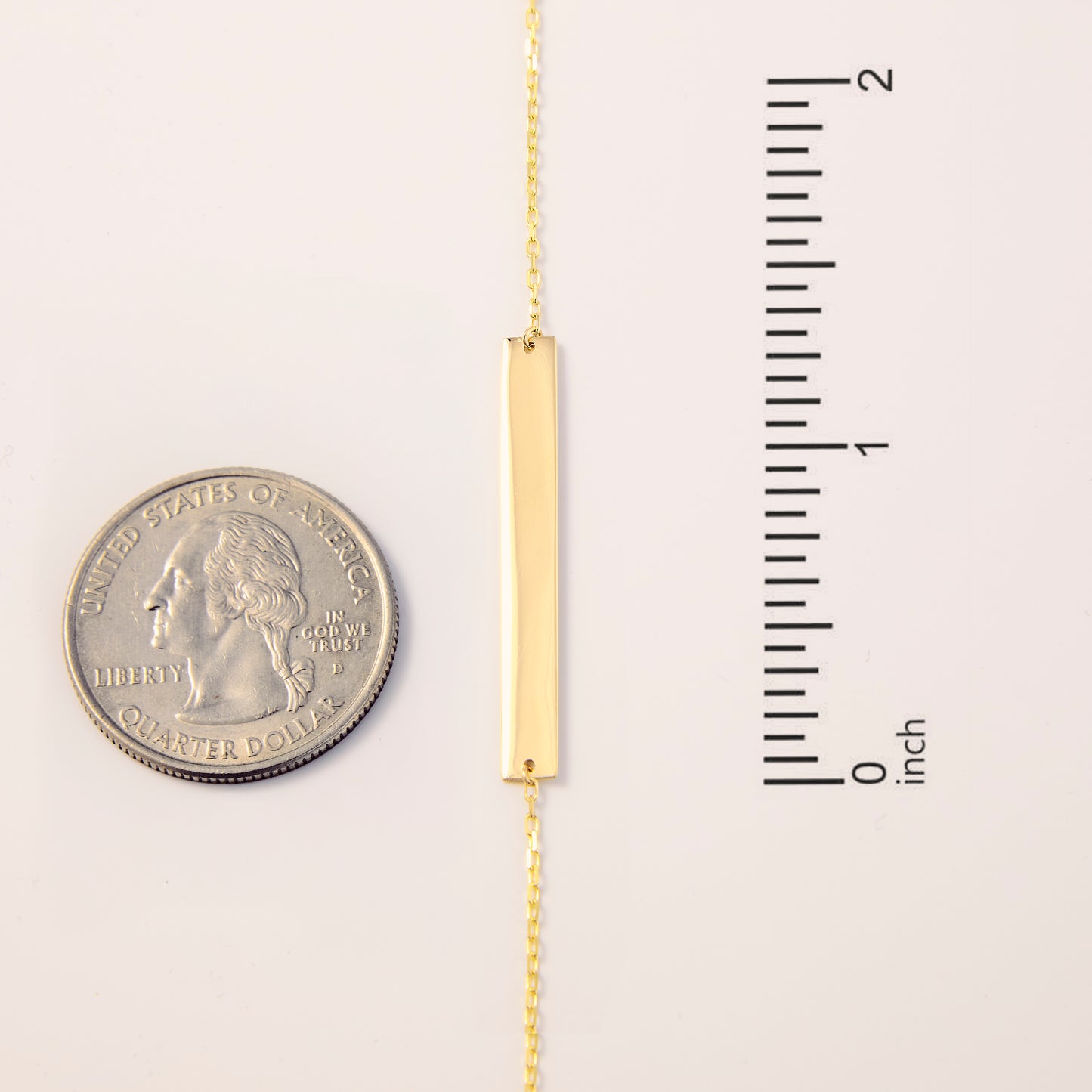 Custom Engraved Bar Bracelet