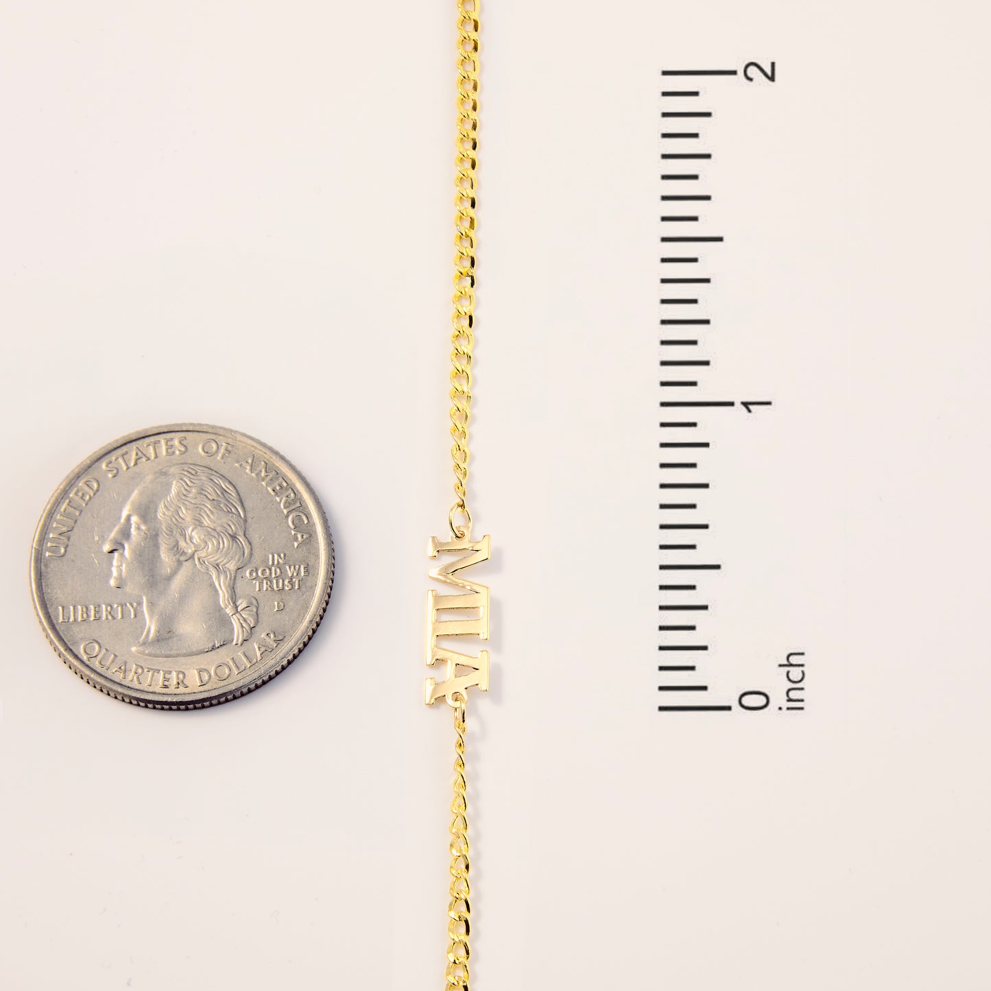 Gourmet Chain Name Bracelet