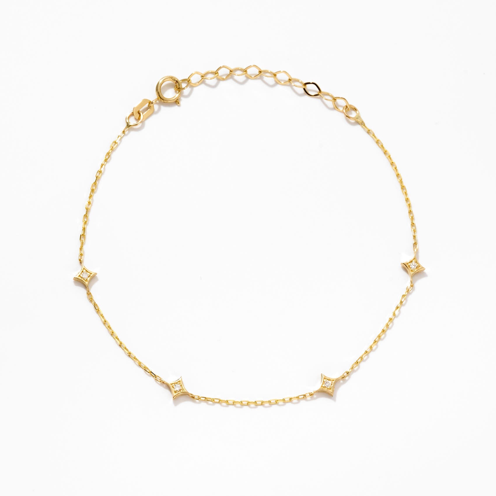 Diamond Star Light Station Bracelet – Gelin Diamond