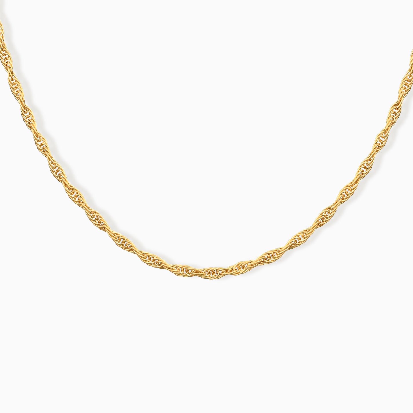 Thin Figaro Link Chain Necklace