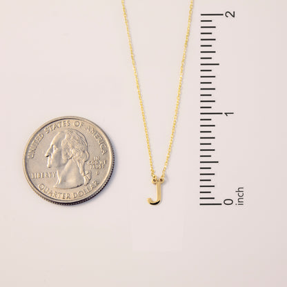 Custom Dainty Initial Necklace