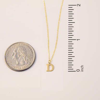 Script Letter Pendant