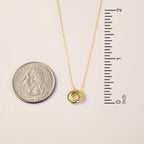 Interlocking Circle Necklace