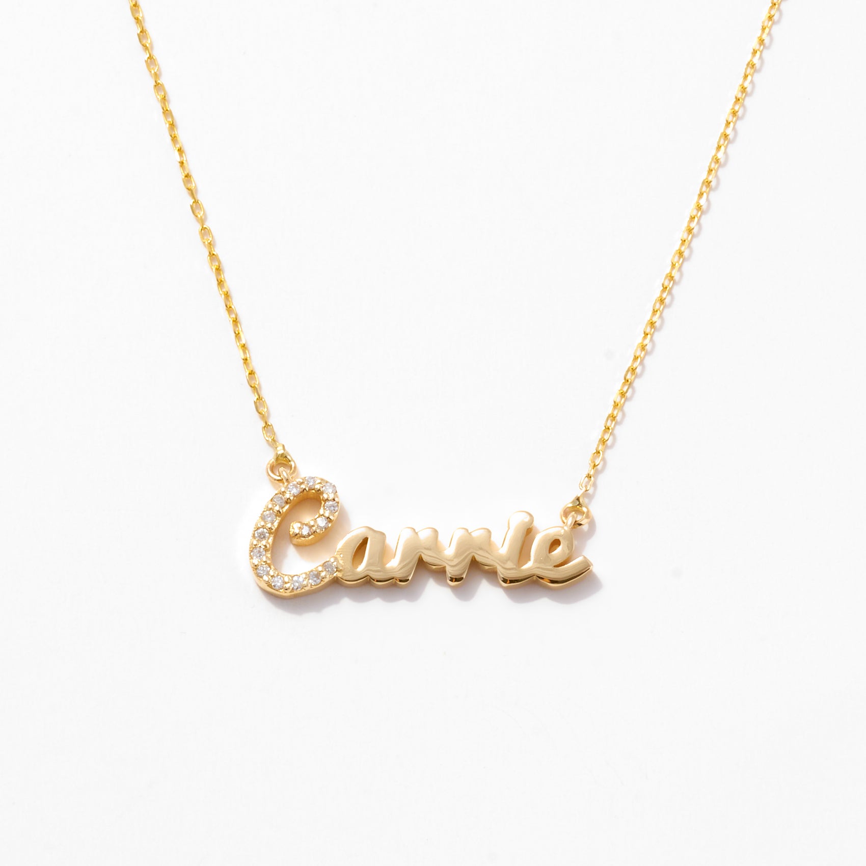 Diamond Name Necklace