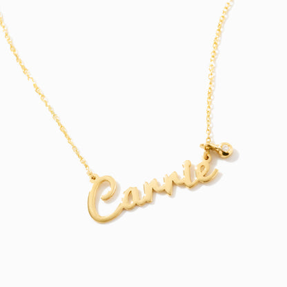 Diamond Name Necklace