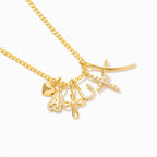 Diamond Letter Charm