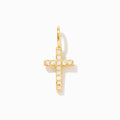 Diamond Cross Charm