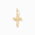 Diamond Cross Charm