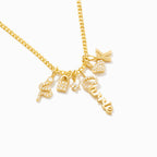 Diamond Cross Charm