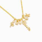 Diamond Cross Charm