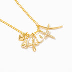 Diamond Horseshoe Charm