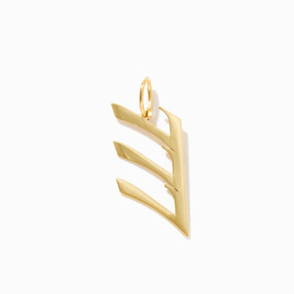 Letter Charm in 14k Solid Gold