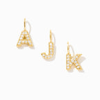Diamond Letter Charm