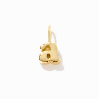 Letter Charm in 14k Solid Gold