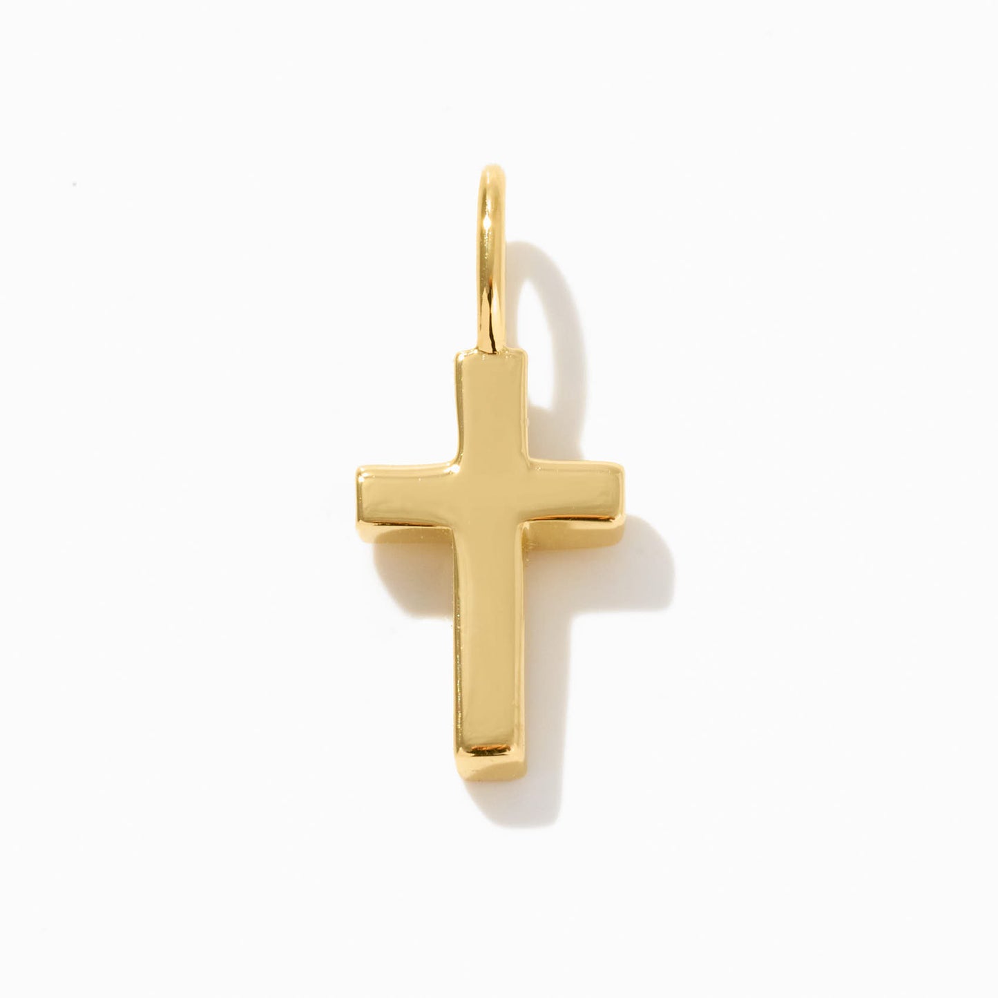 Cross Charm in 14k Solid Gold