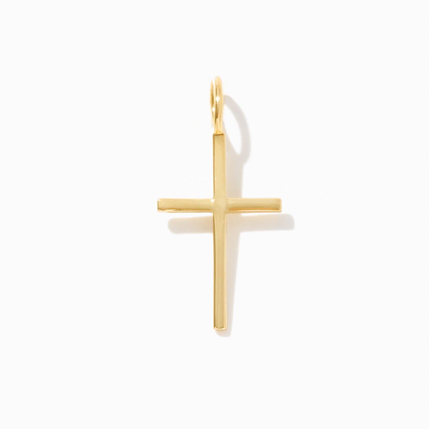 Cross Charm in 14k Solid Gold