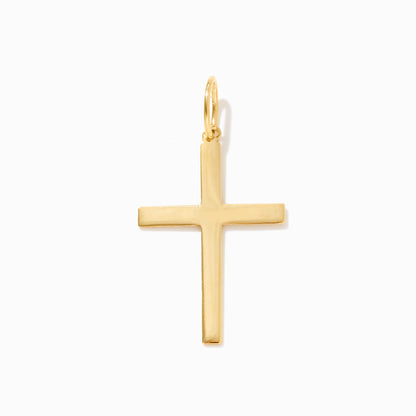 Cross Charm in 14k Solid Gold