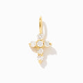 Diamond Cross Charm