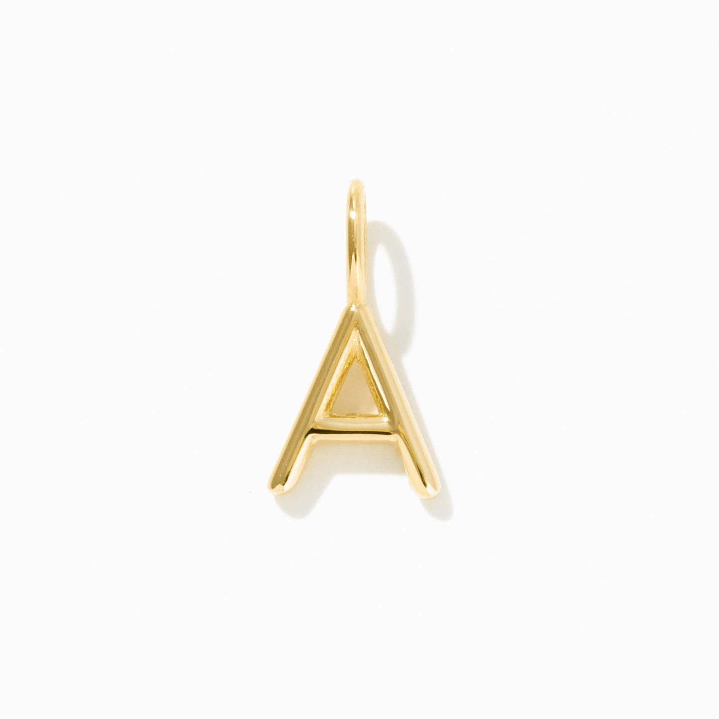 Letter Charm in 14k Solid Gold