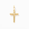 Diamond Cross Charm