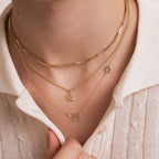 Jewish Star and Chai Symbol Necklace