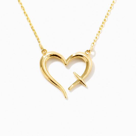 Cross Heart Necklace