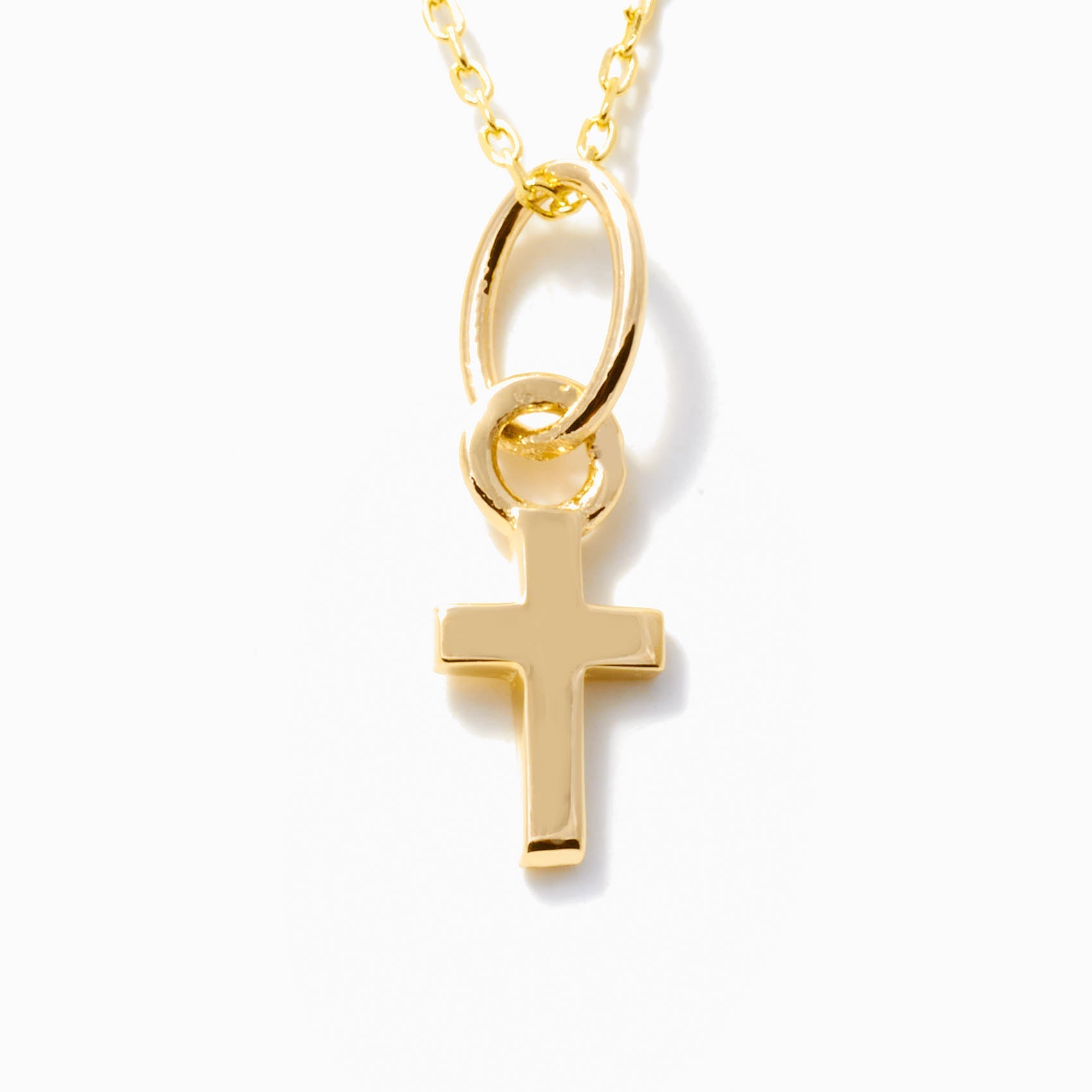Mini Cross Pendant Necklace