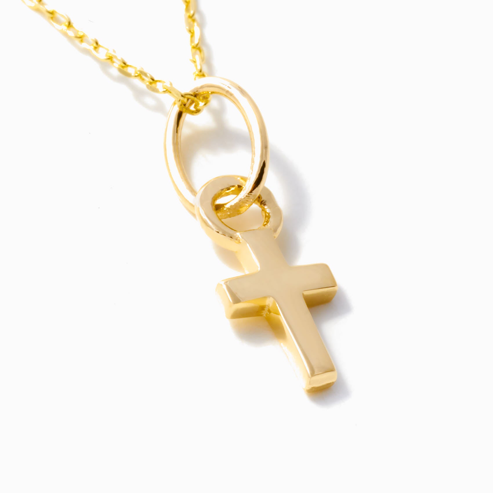 Mini Cross Pendant Necklace