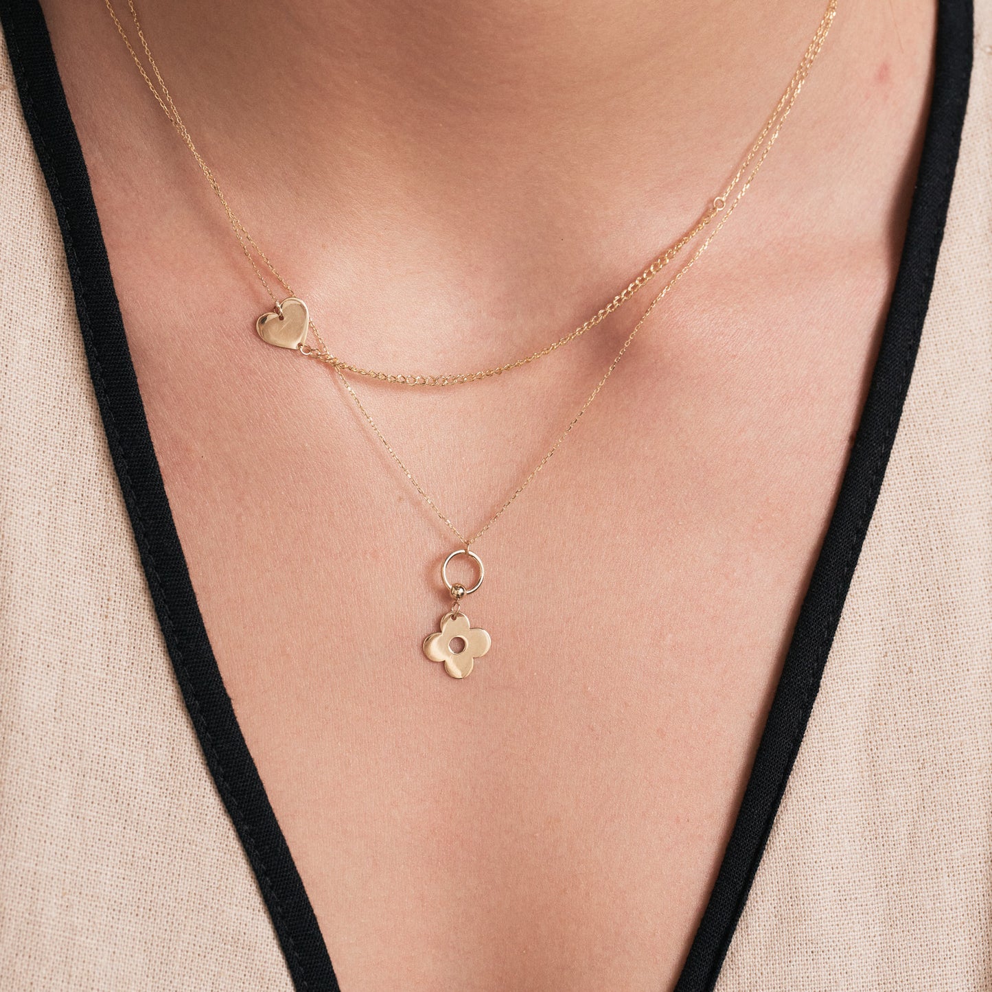 Dainty Clover Necklace
