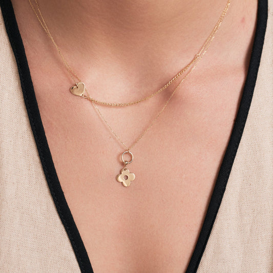 Dainty Clover Necklace