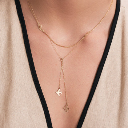 Dainty Birds Necklace