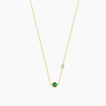 Personalized Dual Birthstone Necklace