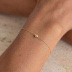 Dainty Puffy Heart Bracelet
