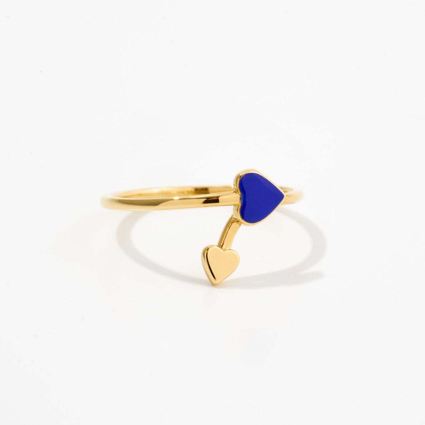 Enamel Heart Ring