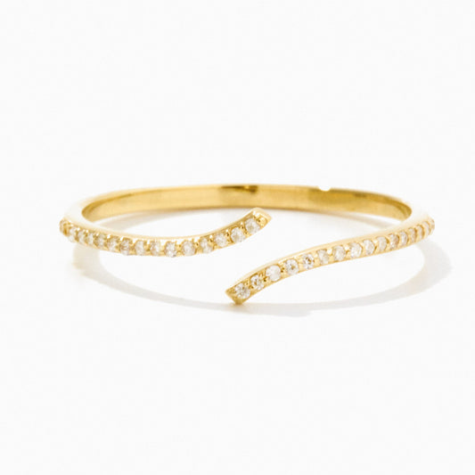 Diamond Open Claw Ring