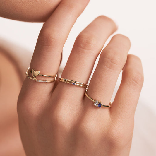 Diamond Stackable Ring